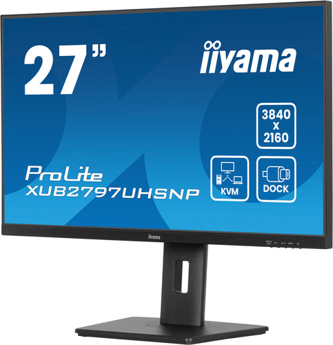 iiyama ProLite XUB2797UHSNP-B1 computer monitor 68.6 cm (27 iiyama ProLite XUB2797UHSNP-B1 computer monitor 68.6 cm (27